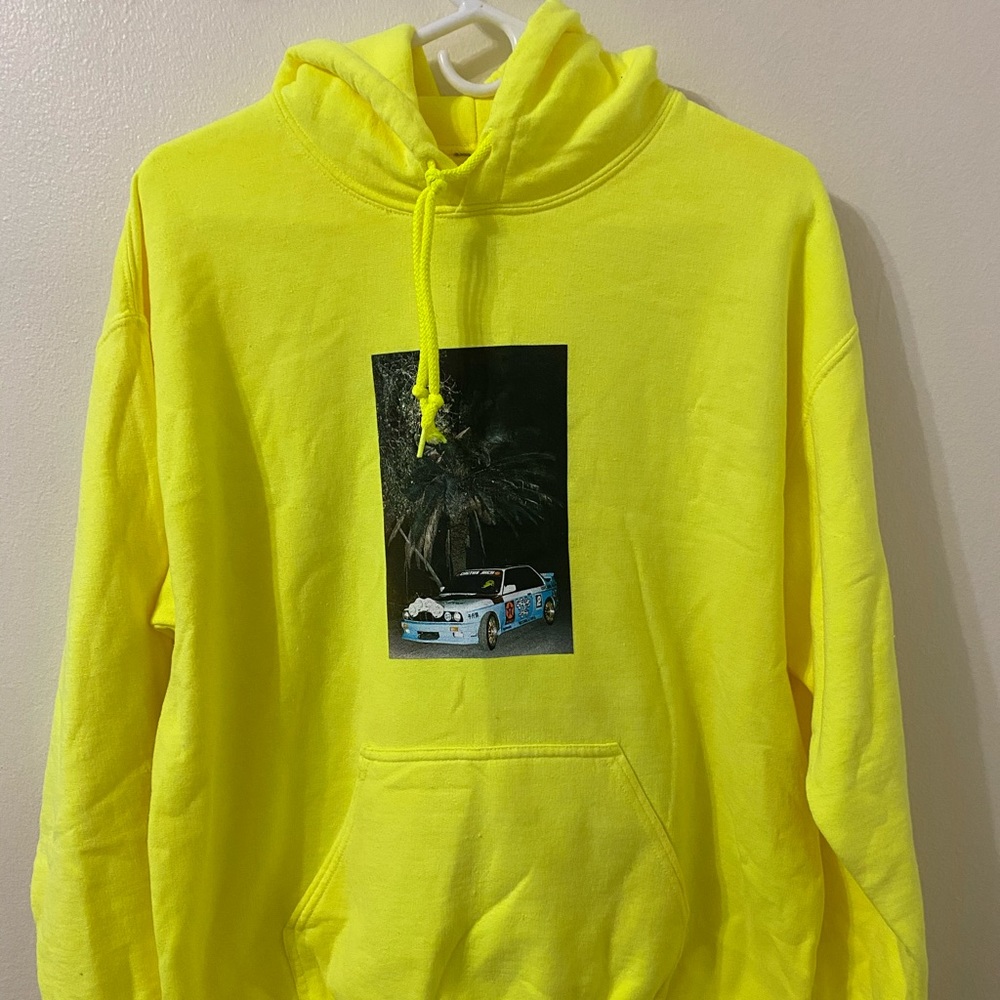 Travis Scott JackBoys Pullover Hoodie Neon Sz S